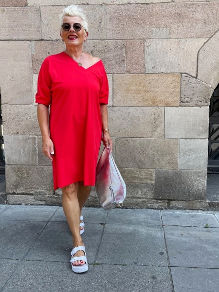 Kleid Shigo in Reisequalität Rot