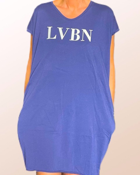 Jersey Kleid Bella LVBN in Lilac
