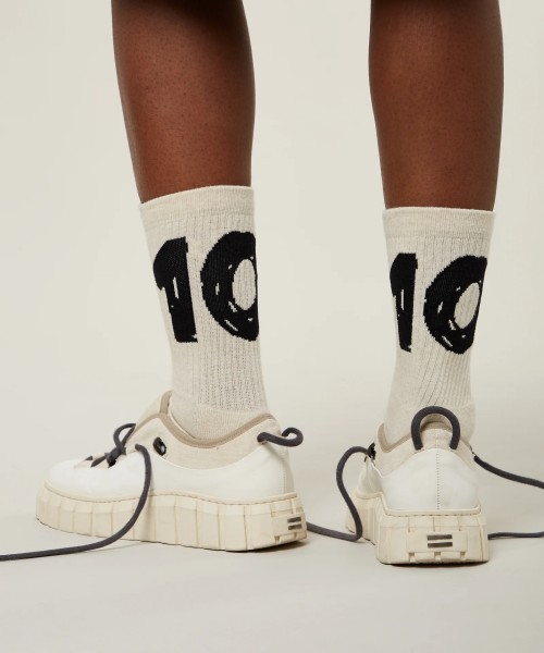 Socken mit 10Days Logo Cream